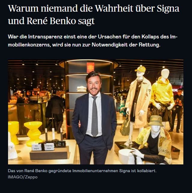 Die Presse – Signa